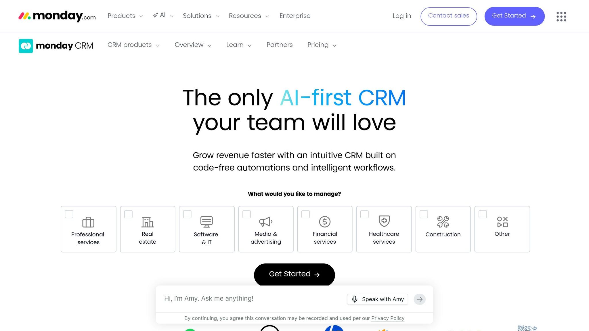 monday CRM