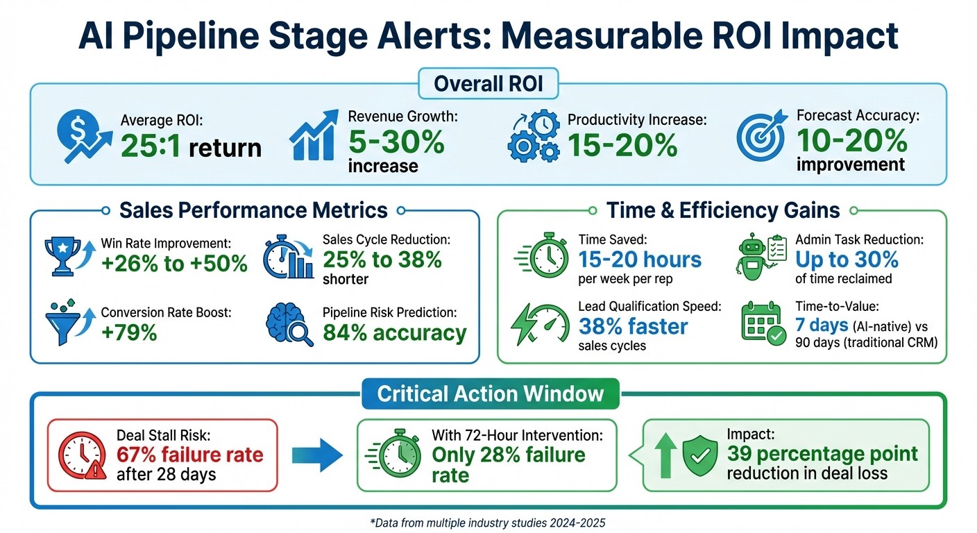 ROI Impact of AI Pipeline Stage Alerts in Sales Operations